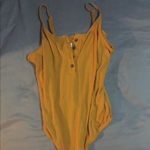 Henley bodysuit